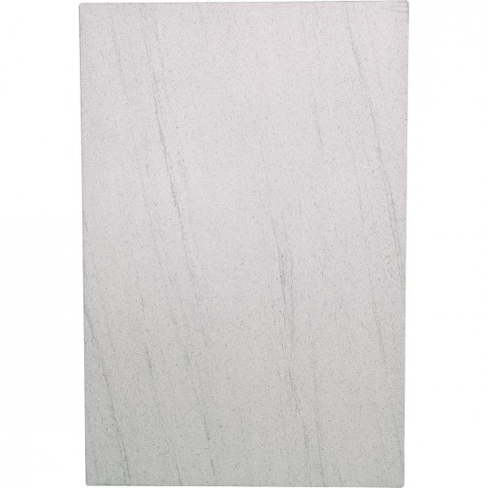 Terras tafelblad rechthoek 120 x 80 cm Isotop plus grijs