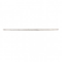 Tafelblad wit marmer rond 50 cm en 2 cm dik