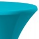 Tafelrok voor statafel 80-85 cm kleur turquoise