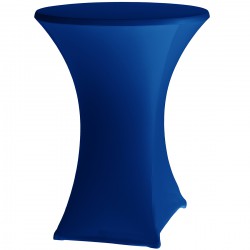 Tafelrok voor statafel 80-85 cm kleur blauw