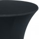 Tafelrok voor statafel 80-85 cm kleur zwart