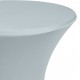 Tafelrok voor statafel 80-85 cm kleur grijs